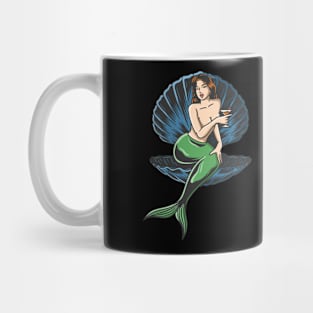 Oysters mermaid Mug